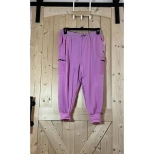 Nine West Active Women's Joggers Size 1X Pink Mesh Side Pockets NWT